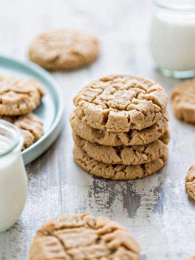 plate of cookies and glass of milk