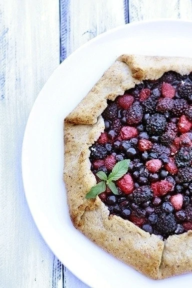 Triple Berry Lemon Galette Good Life Eats