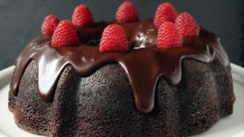 DARK CHOCOLATE BUTTERMILK POUND CAKE | Just A Pinch Recipes