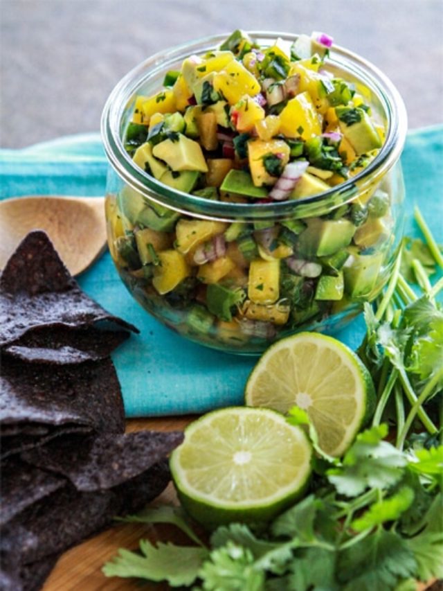 Avocado Peach Salsa