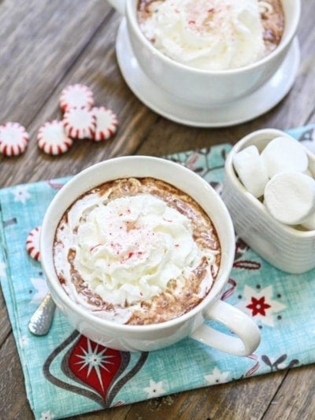 Candy Cane Cocoa