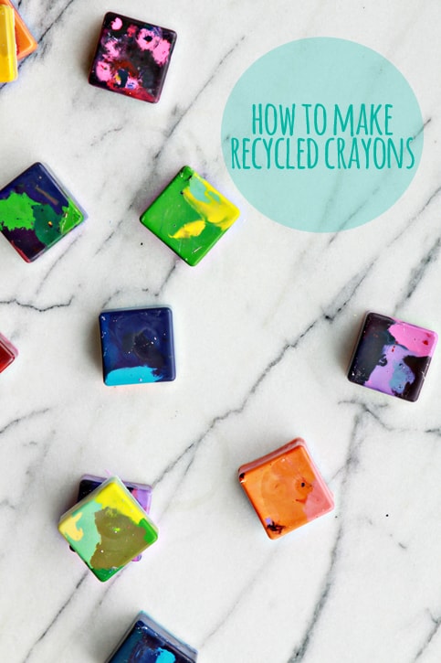 Kids' Craft: How to Make Recycled Crayons