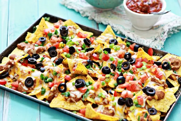 The Best Nachos Recipe Loaded Baked Nachos Good Life Eats