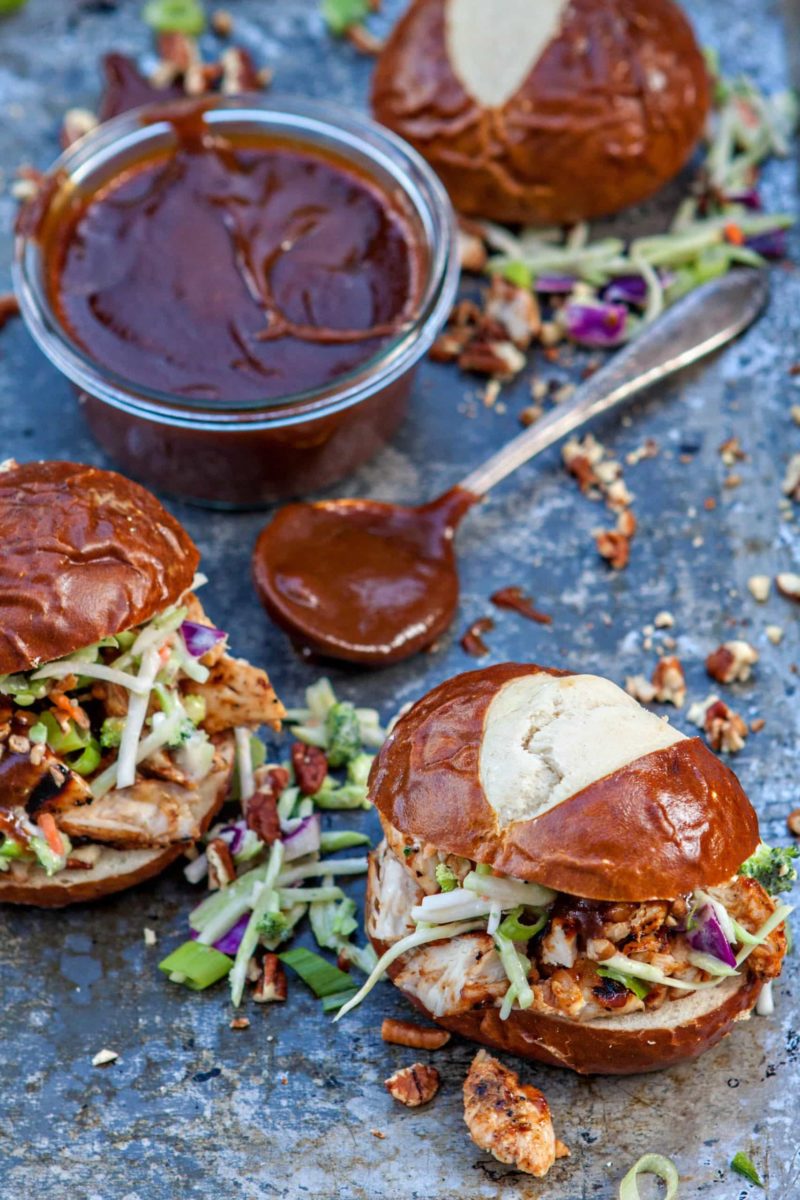 Honey BBQ Chicken Sliders Recipe | Good Life Eats