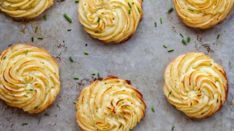 Duchess Potatoes Recipe Cream Cheese Chive Good Life Eats