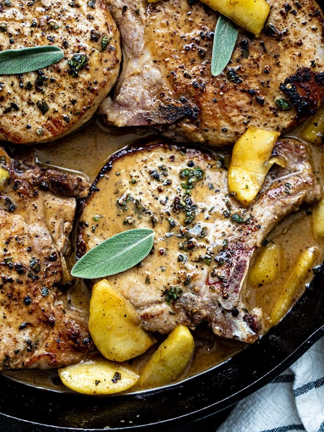 Apple Cider Sage Pork Chops: Savory Autumn Dinner Recipe | Good Life Eats