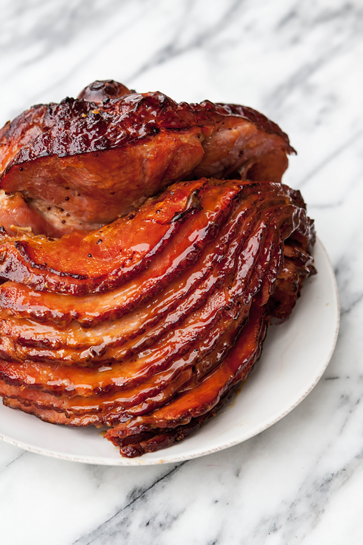 Best Glazed Ham in a Roaster (with cooking tips!) - Borrowed Bites