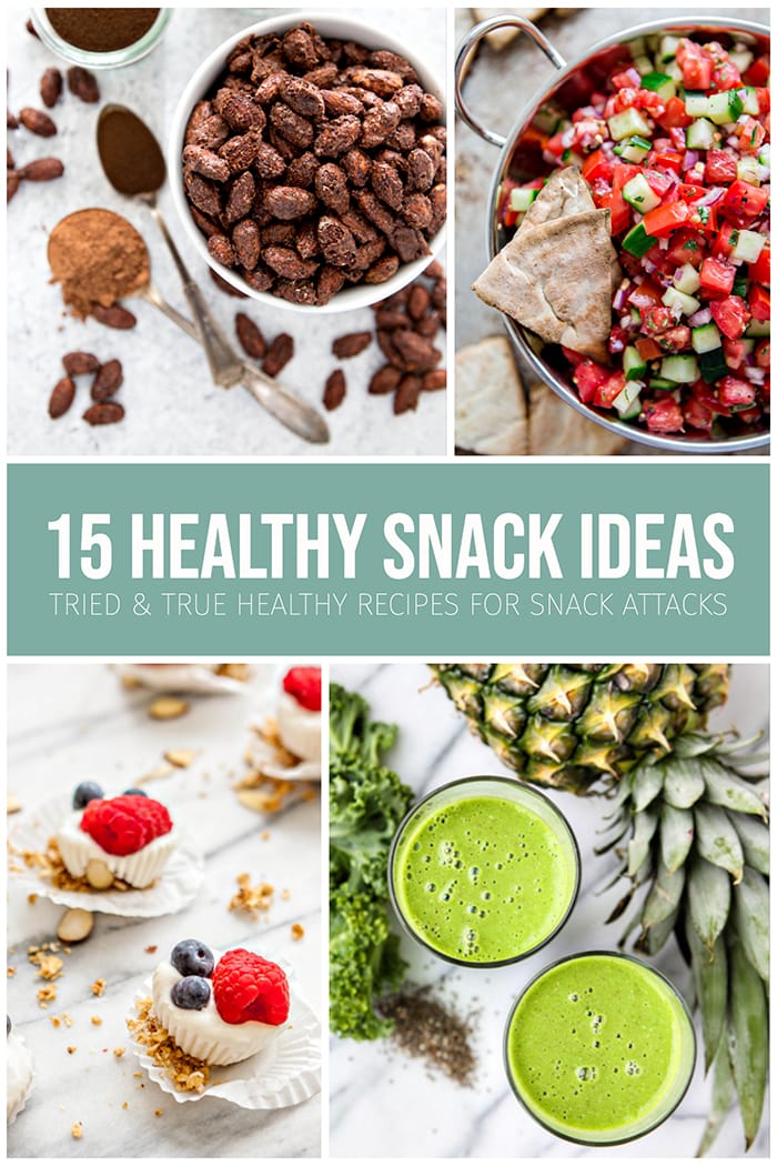 15 Healthy Snacks Recipes | Good Life Eats