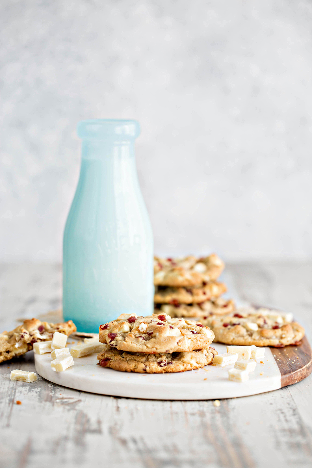 White Chocolate Cheesecake Cookies - Just a Taste