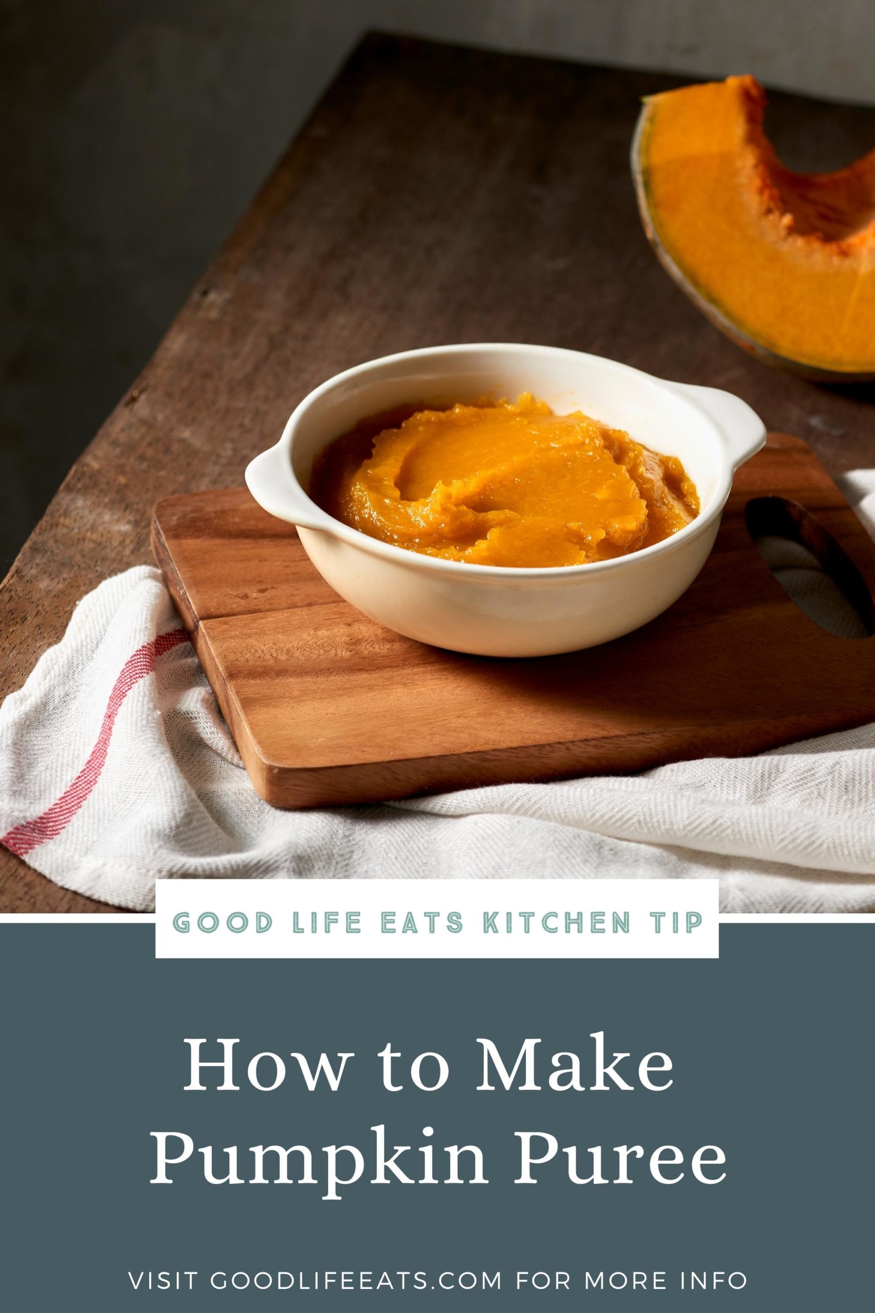 How To Make Pumpkin Puree 1 Good Life Eats®