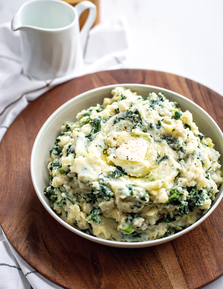 Colcannon Irish Potatoes With Leeks And Kale Good Life Eats 8814