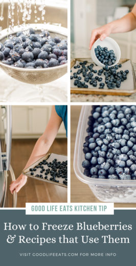 How To Freeze Blueberries (+ The Best Frozen Blueberry Recipes) | Good ...