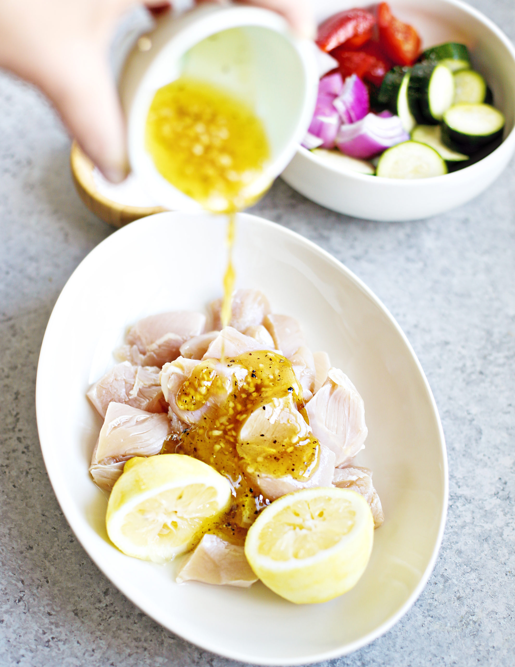 MarinadeforHoneyGarlicLemonGrilledChickenKebabs Good Life Eats