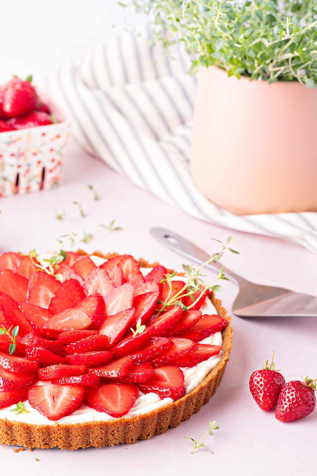 No Bake Strawberry Lemon Tart Recipe Good Life Eats