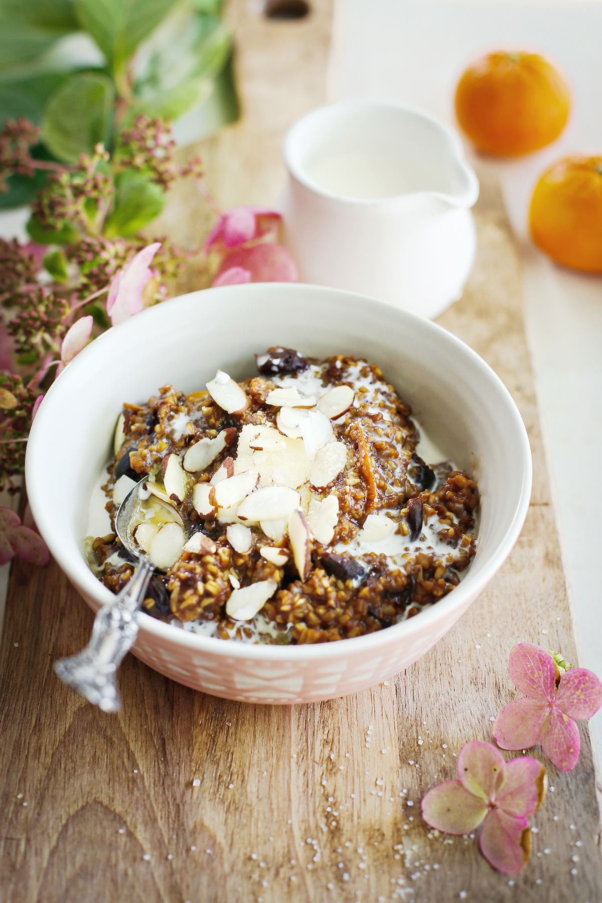 Cherry and Toasted Almond Overnight Oats