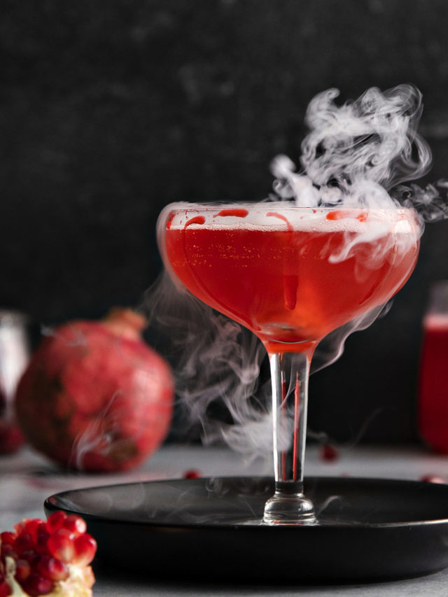 Dry-Ice-Cocktail-for-Halloween-Pomegranate-Cosmo