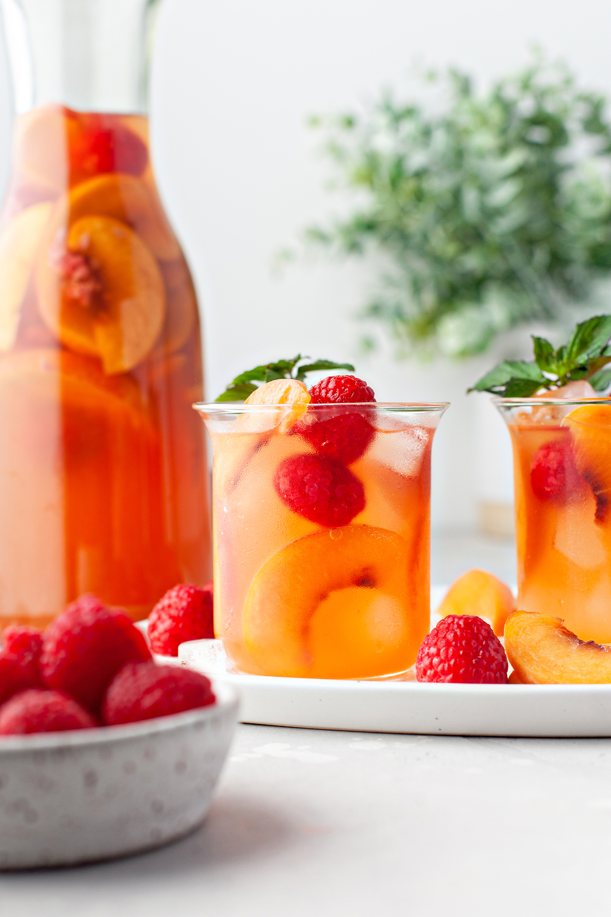 Peach Sangria Easy Summer Peach Cocktail Good Life Eats   Homemade Peach Sangria Recipe 