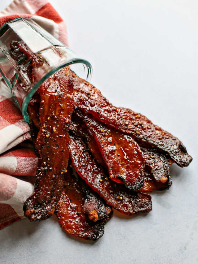 How To Make Black Pepper Candied Bacon | Good Life Eats