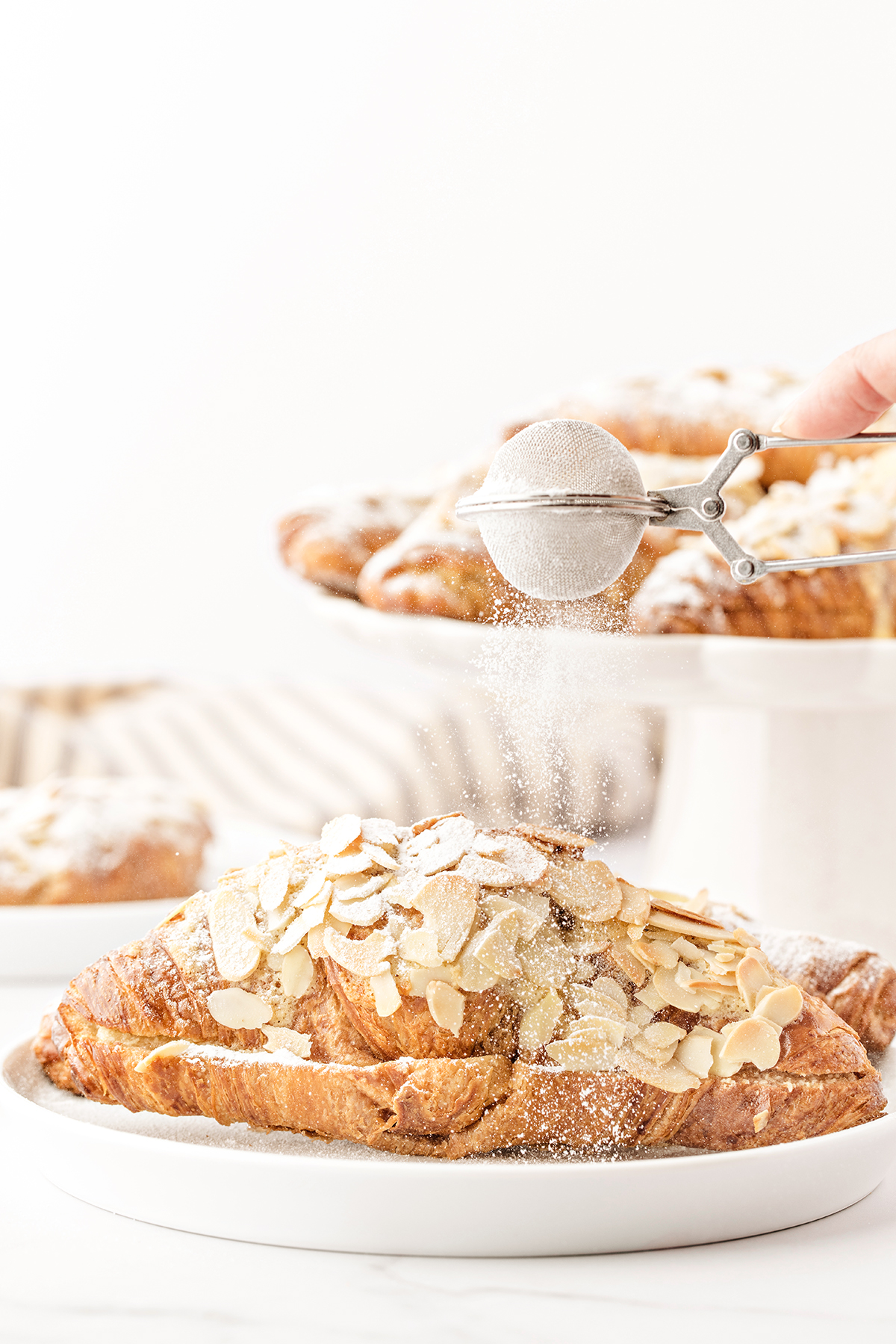 Easy French Almond Croissants - Flouring Kitchen