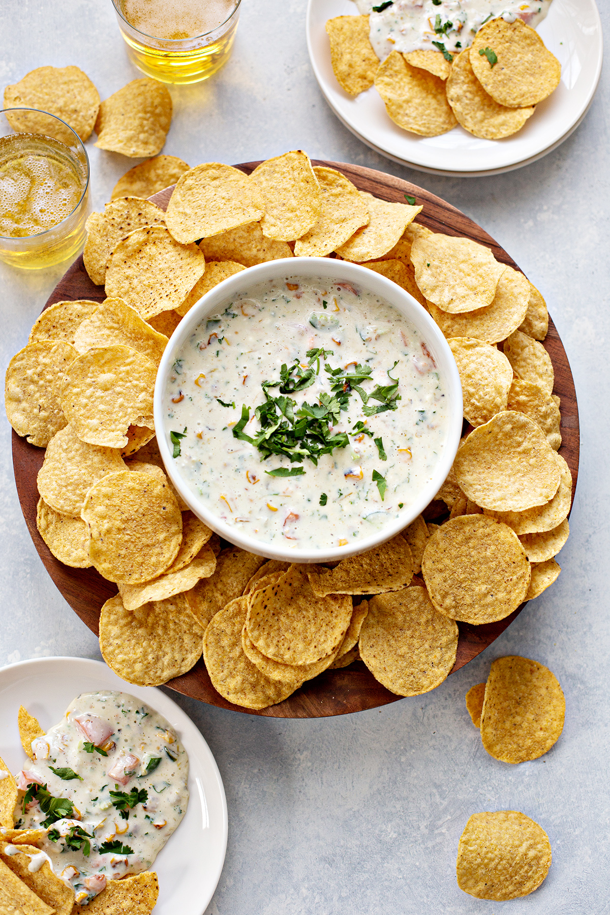 Slow Cooker Queso Blanco Dip (White Queso) | Good Life Eats