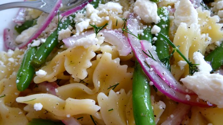 Feta & Green Bean Pasta Recipe | Good Life Eats