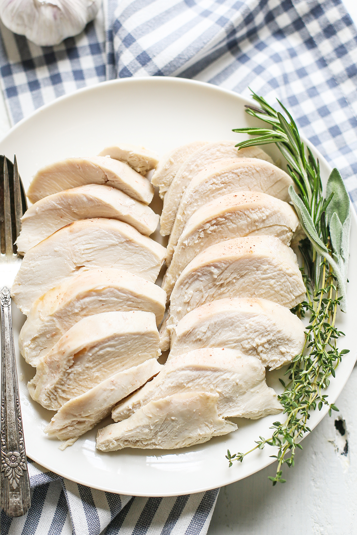 Poached-Chicken-Breast-with-Fresh-Herbs | Good Life Eats