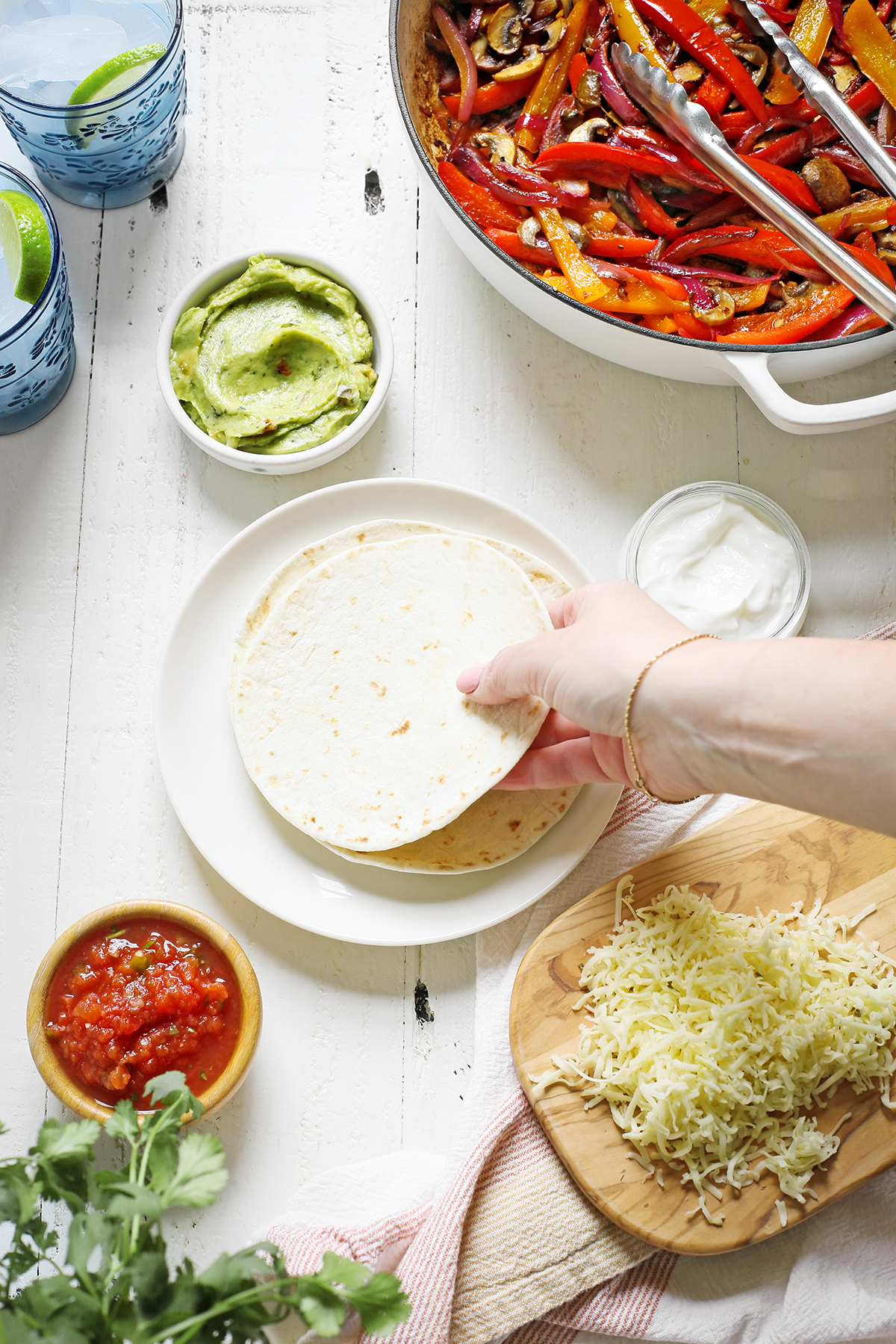 Vegetarian Fajitas Recipe Good Life Eats