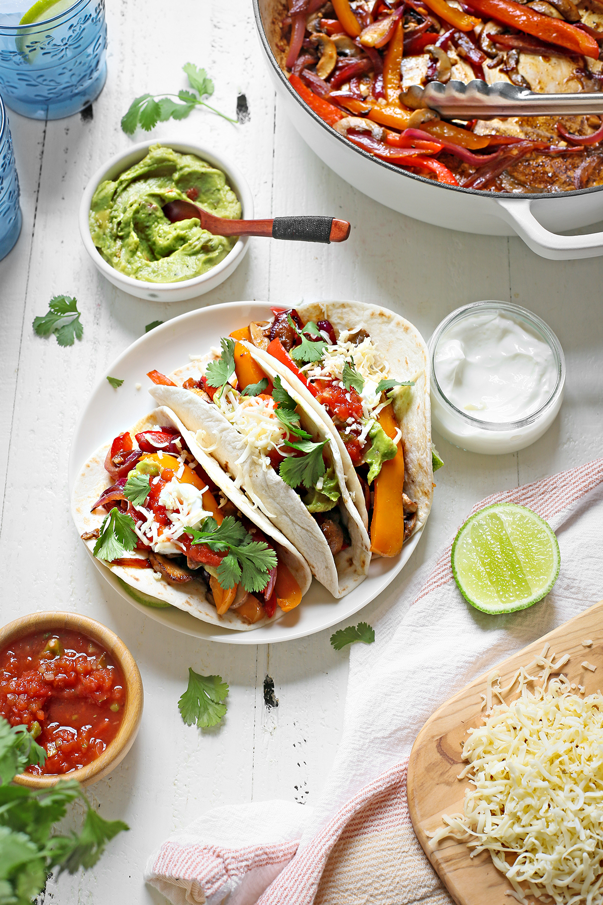 Our Plant Based Portobello Fajita Skillet is a Must-Try Meatless Recipe