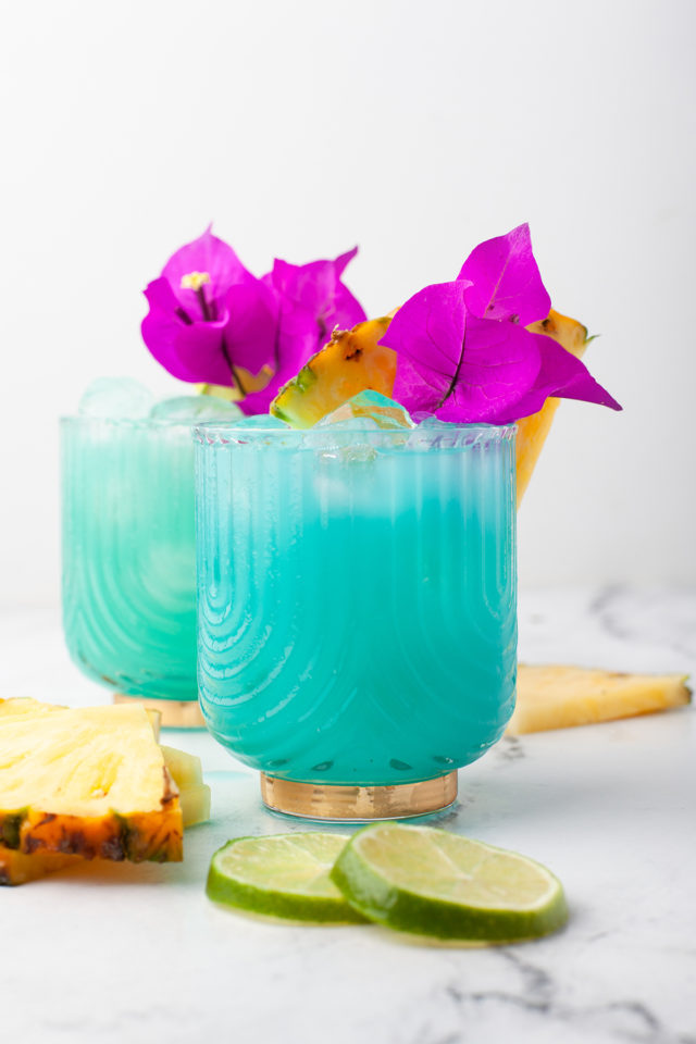 Blue Hawaiian Cocktail | Good Life Eats