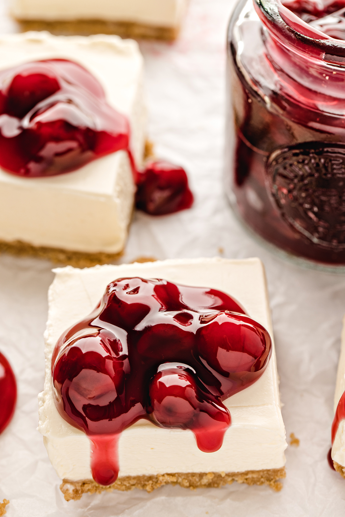 Easy-Cherry-Cheesecake | Good Life Eats