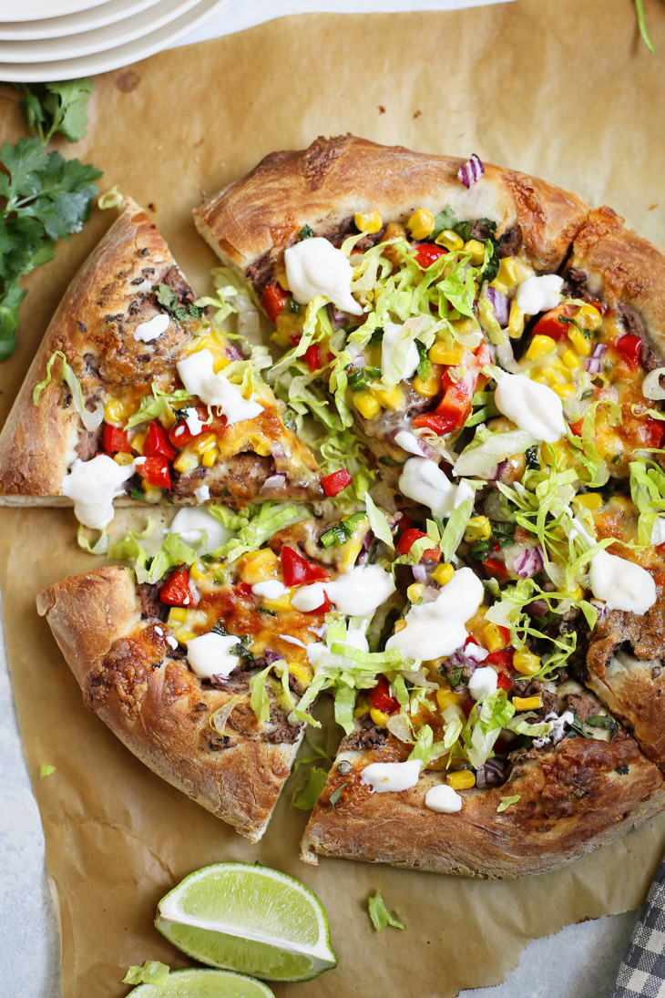 Homemade Mexican Pizza Recipe | Good Life Eats