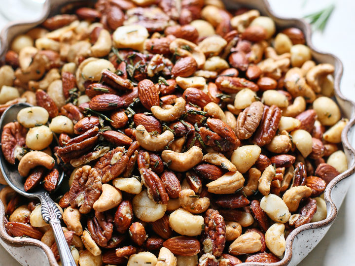 Bourbon Rosemary Honey Nut Mix