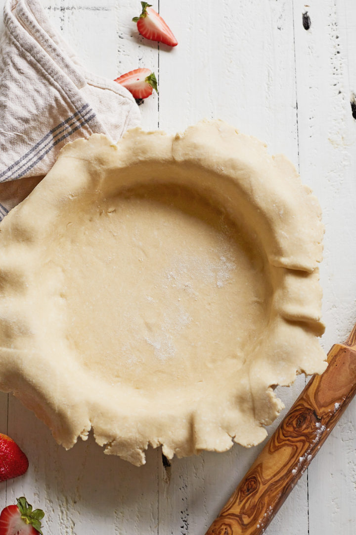 pie crust in a pie plate