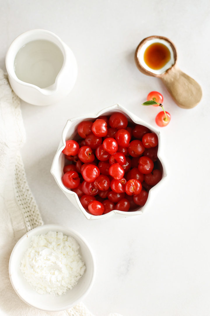 ingredients needed to make cherry pie filling from scratch