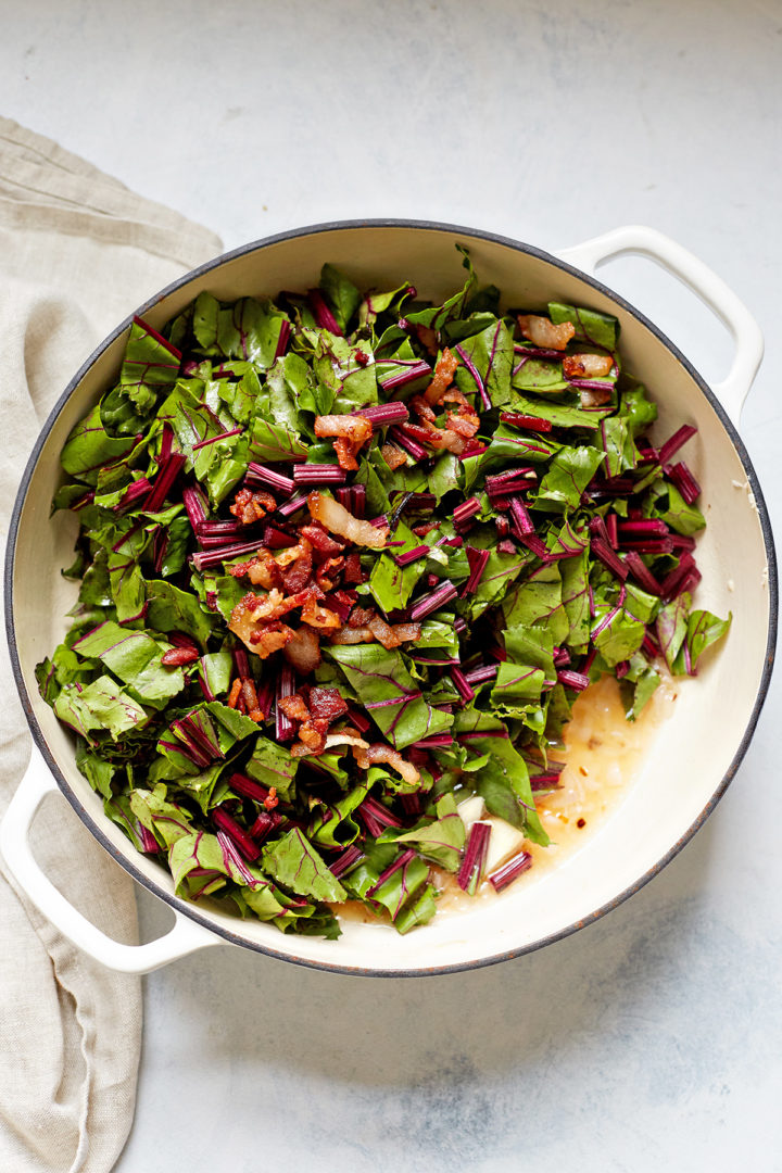 making beet greens