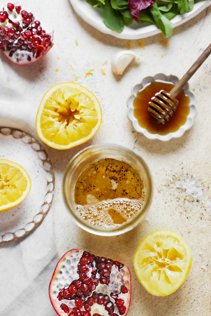 ingredients for salad dressing for citrus salad